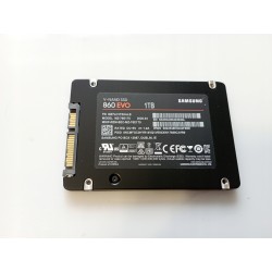 Samsung 860 EVO 1TB 2.5" SATA III SSD drive, in working order