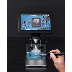 Zosudull 1200x 12 MP 7'' HD digital microscope with remote control and LED lighting