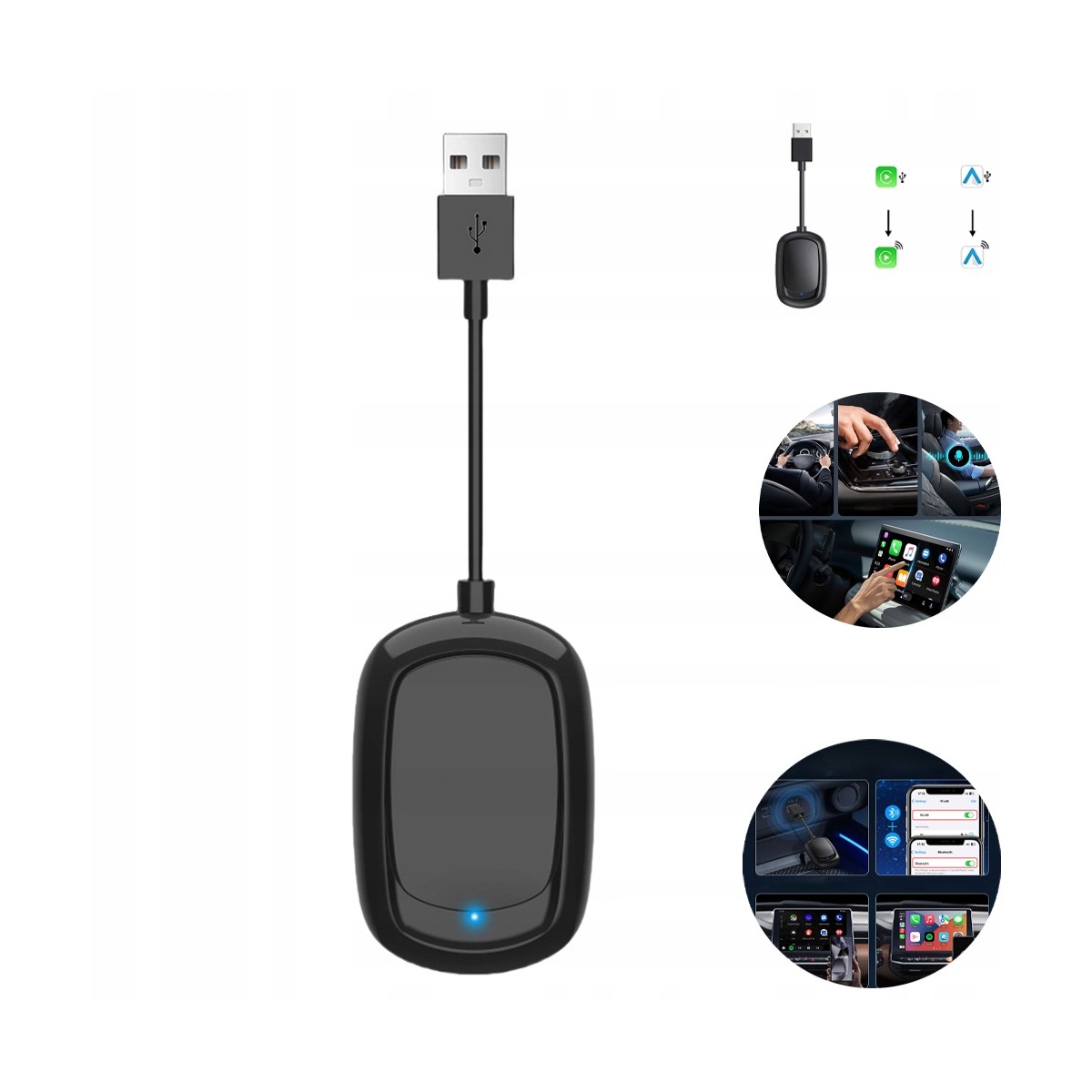 Carplay Box 5.0 (2Air) Wireless Adapter Wireless / Android Auto