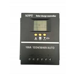 Kontroler solarny paneli fotowoltaicznych 12V 24V 36V 48V 100A PWM + MPPT