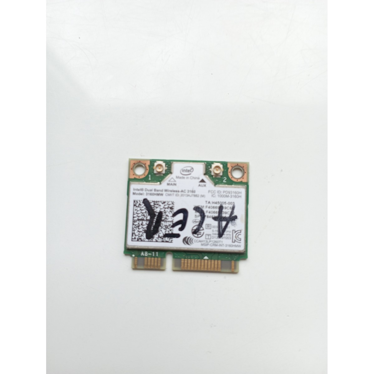 Mini PCI-E WLAN WiFi Intel 3160HMW Acer