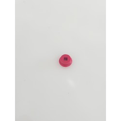 TrackPoint rubber for Lenovo laptop keyboards, square, 2.5 x 2.5 mm, red