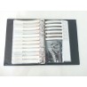 Book of 0603 SMD capacitors, 50V, 2,250 pieces, 90 values ranging from 0.5 pF to 2.2 µF