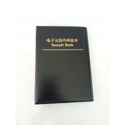 Book of 0402 10% 50V SMD capacitors, 4000 pieces, 80 values ranging from 0.5pF to 1uF