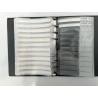 Book of 0402 1-5% SMD resistors, 8,500 pieces, 170 values, 0–10 MΩ