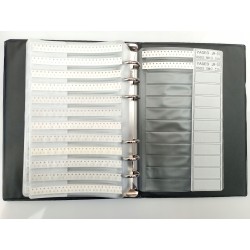 Book of 0603 5% SMD resistors, 4,250 pieces, 170 values, 0–10 MΩ