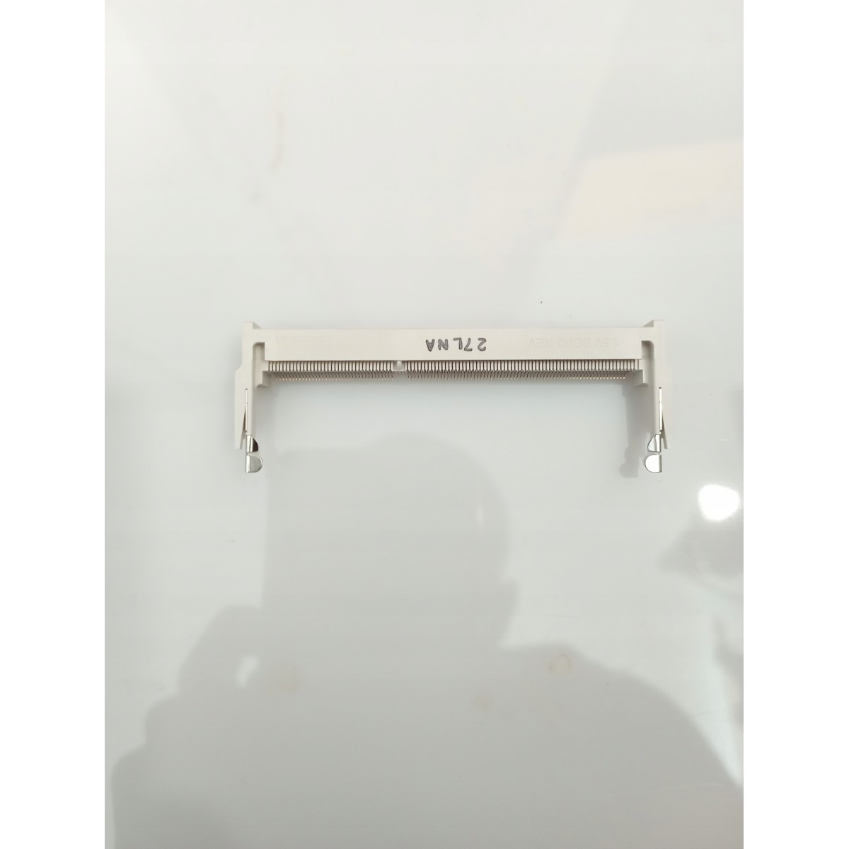 Left-side DDR3 laptop RAM socket, height 10 mm