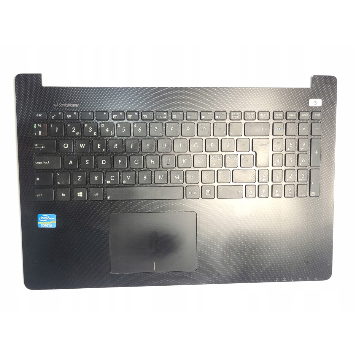 Palmrest obudowa górna klawiatura touchpad Asus X502ca sprawny