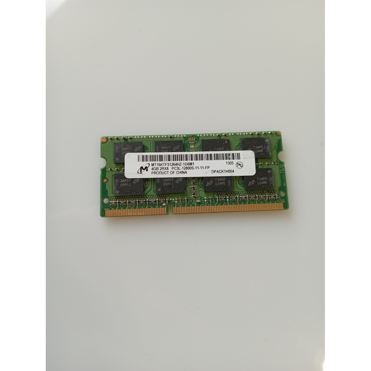 RAM Micron MT16KTF51264HZ-1G6M1 PC3L-12800S DDR3 4GB 2Rx8 1600Mhz