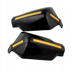 2x Universal Hand Guards for Motorcycles, Quads and Scooters – Reflective Hand Protectors