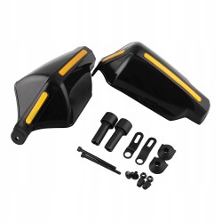 2x UNIWERSALNE HANDBARY MOTOCYKL MOTOR QUAD SKUTER ODBLASK OSŁONY DŁONI RĄK
