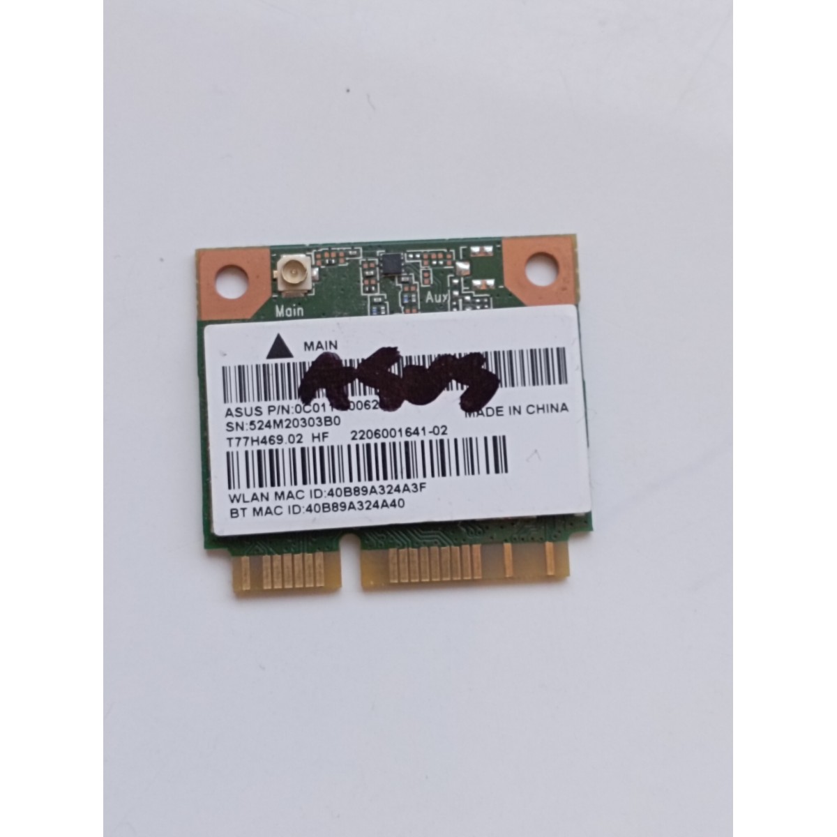 Mini PCI-E WLAN WiFi card Mediatek MT7630E Asus