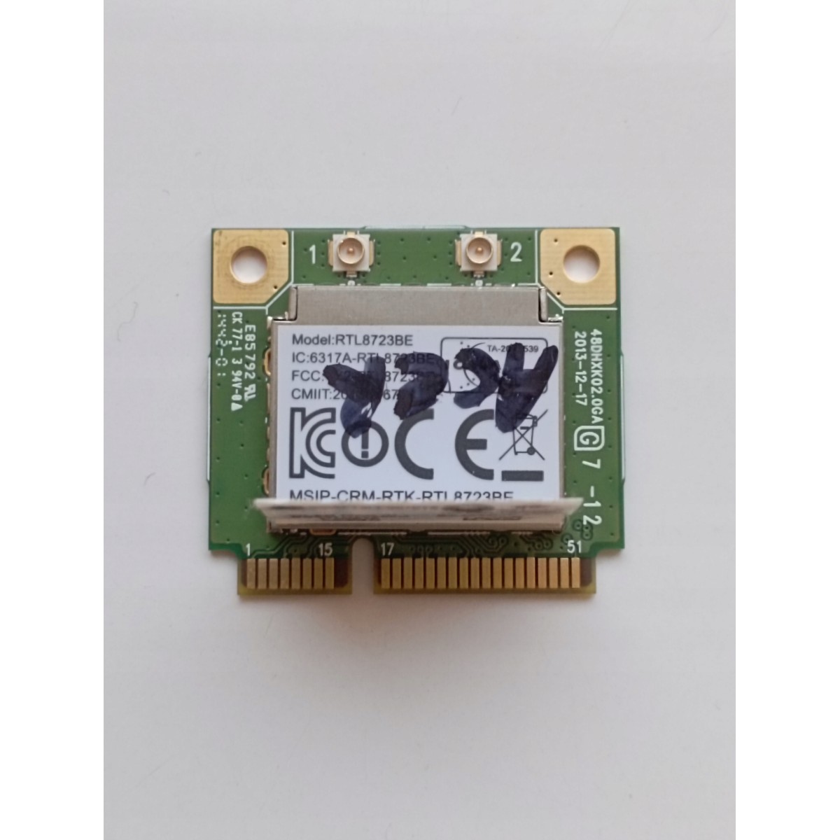 Acer Realtek RTL8723BE Mini WLAN WiFi Card