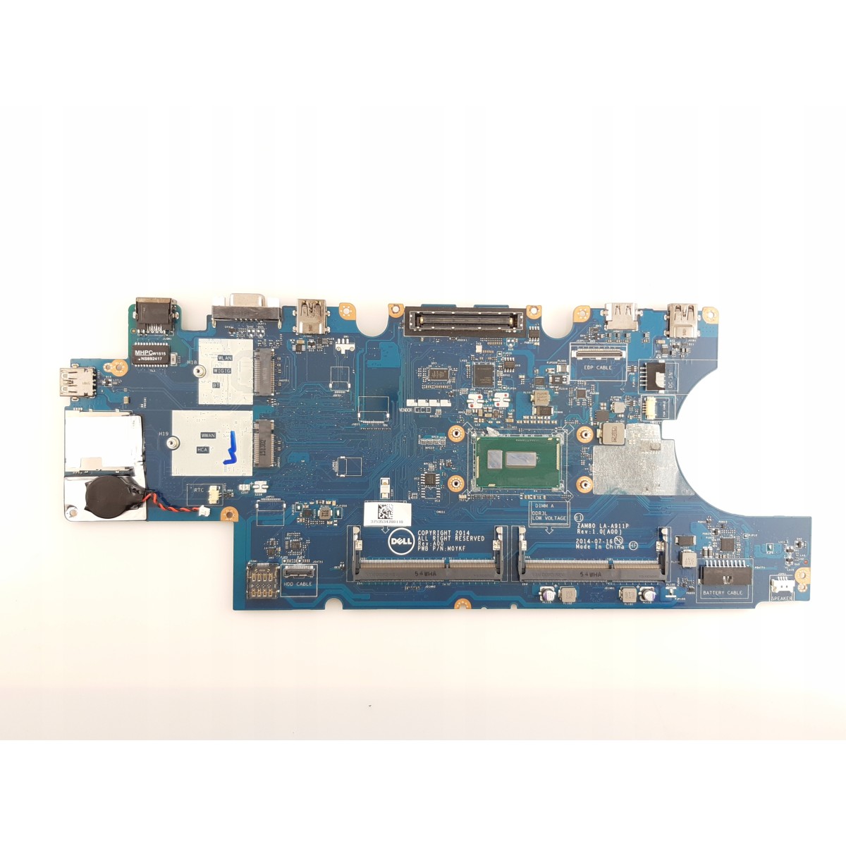 Dell E5550 i3-5010u motherboard in working order