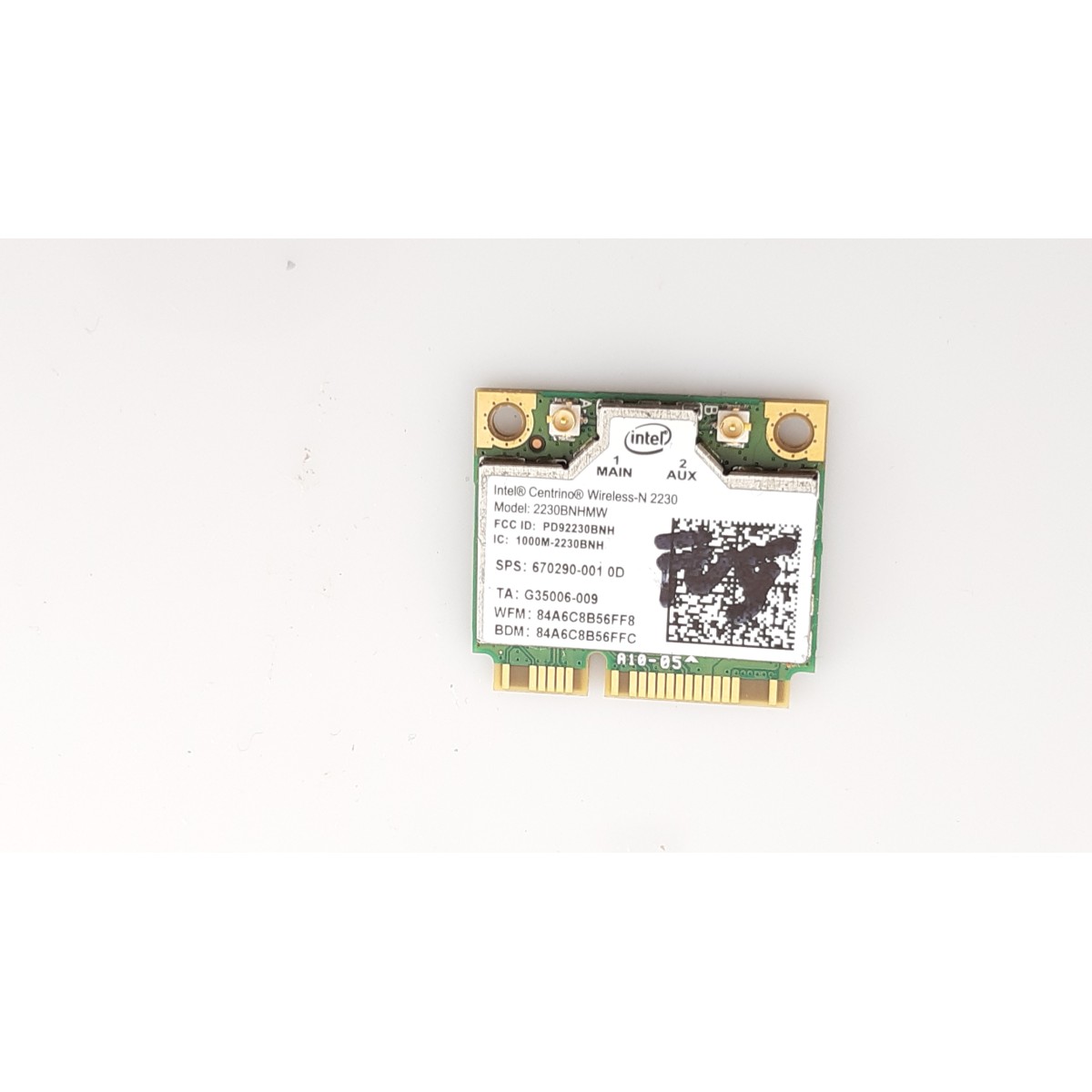 Mini PCI-E WLAN card Intel 2230BNHMW Fujitsu