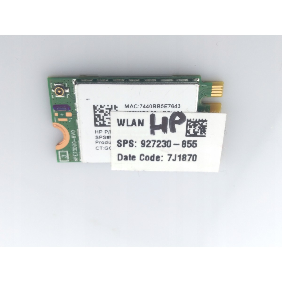 Karta mini WLAN WiFi Realtek RTL8723DER HP