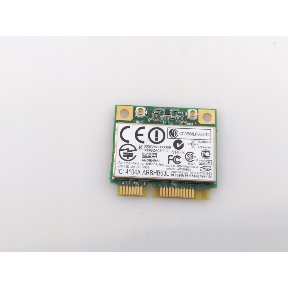 Mini PCI-E WLAN WiFi card Atheros ar5bhb63 Lenovo