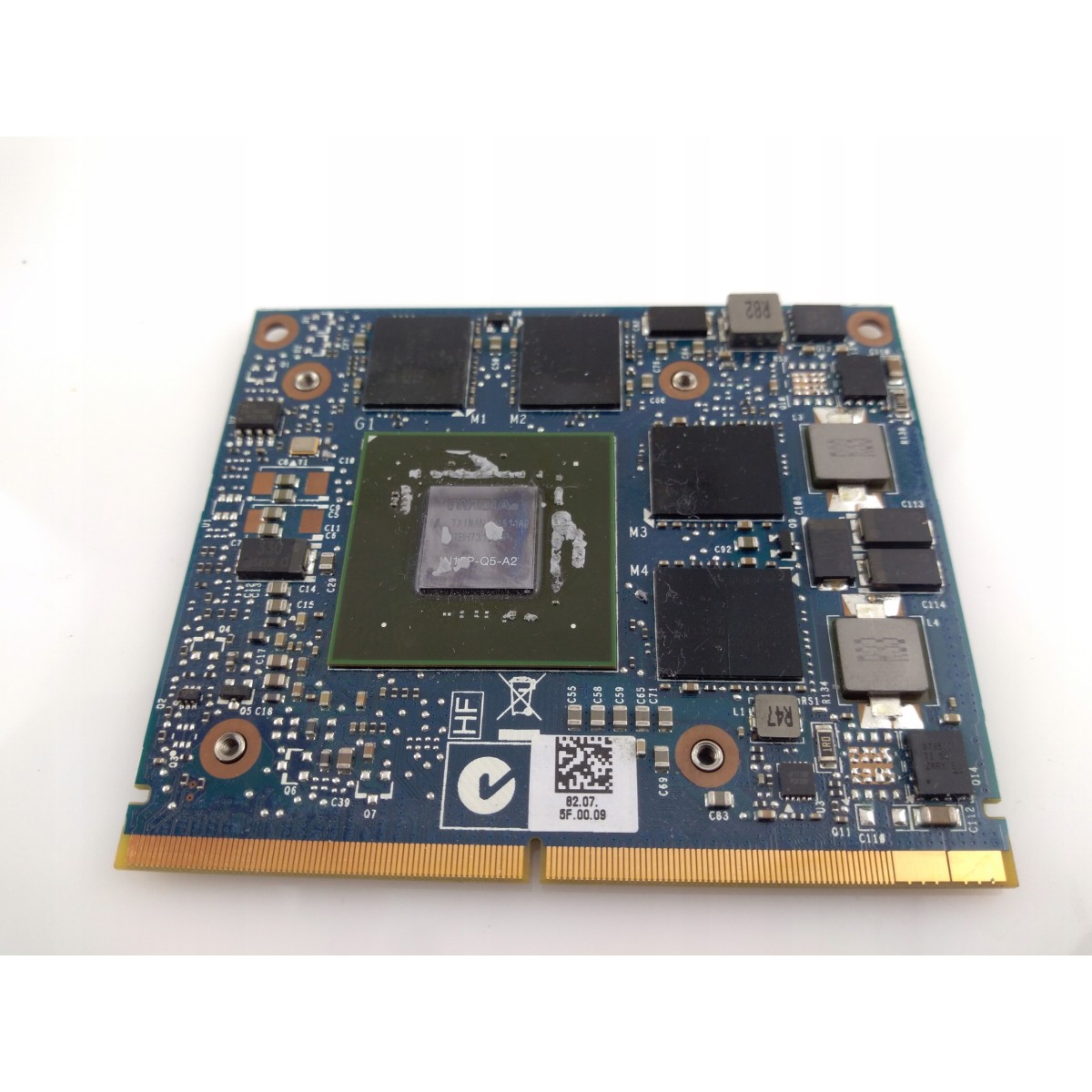 NVIDIA Quadro K2200M for Dell M6800, in working order