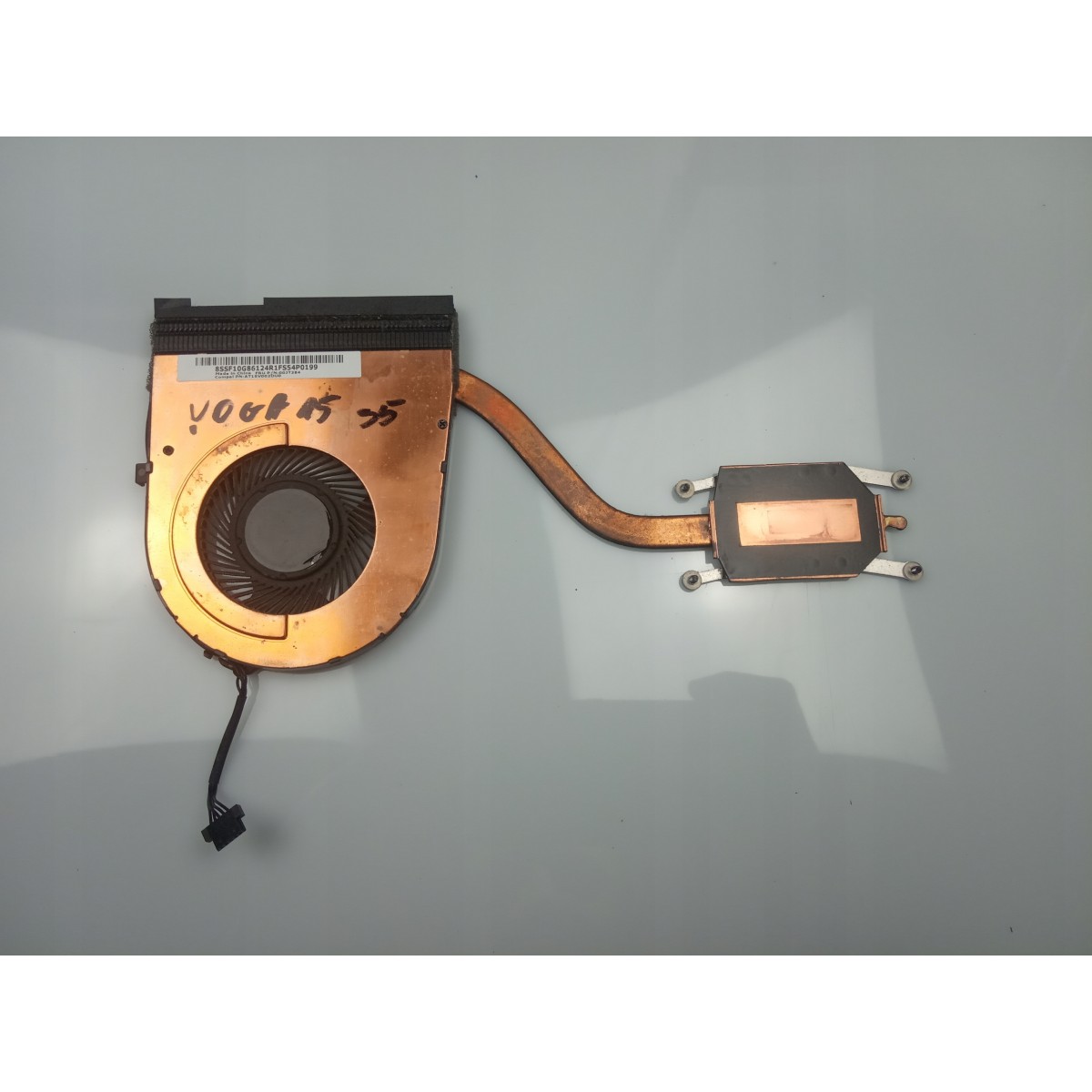 Lenovo Yoga 15 S5 Intel fan cooler radiator