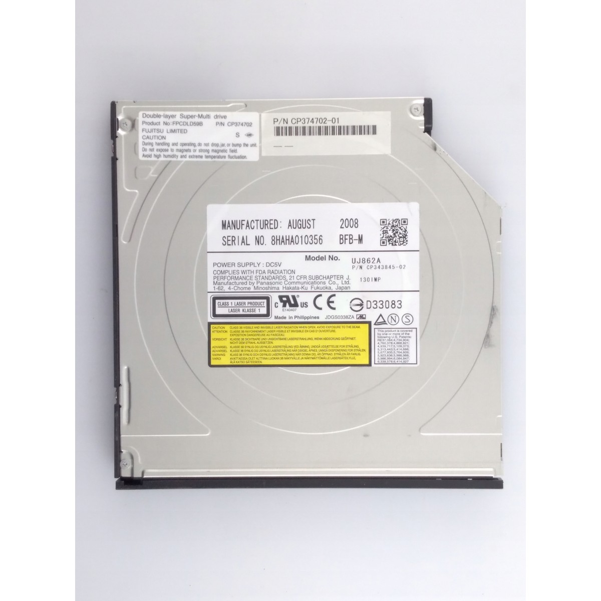 DVD drive for Fujitsu S6420 in working order