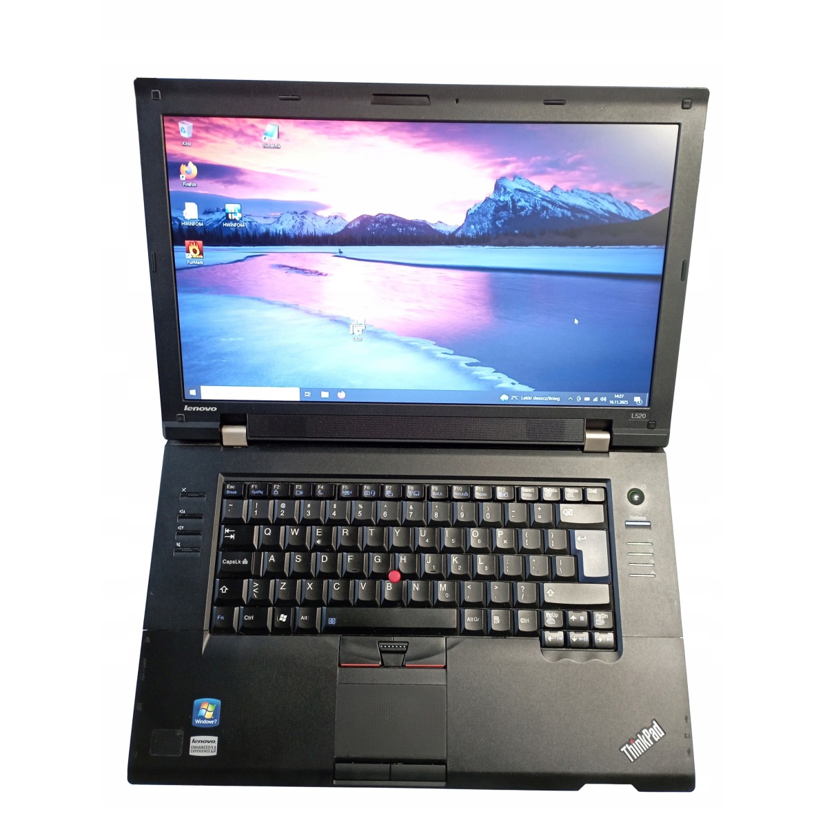 Lenovo Thinkpad L520 i5 16GB 480GB SSD bateria zasilacz warsztatowy