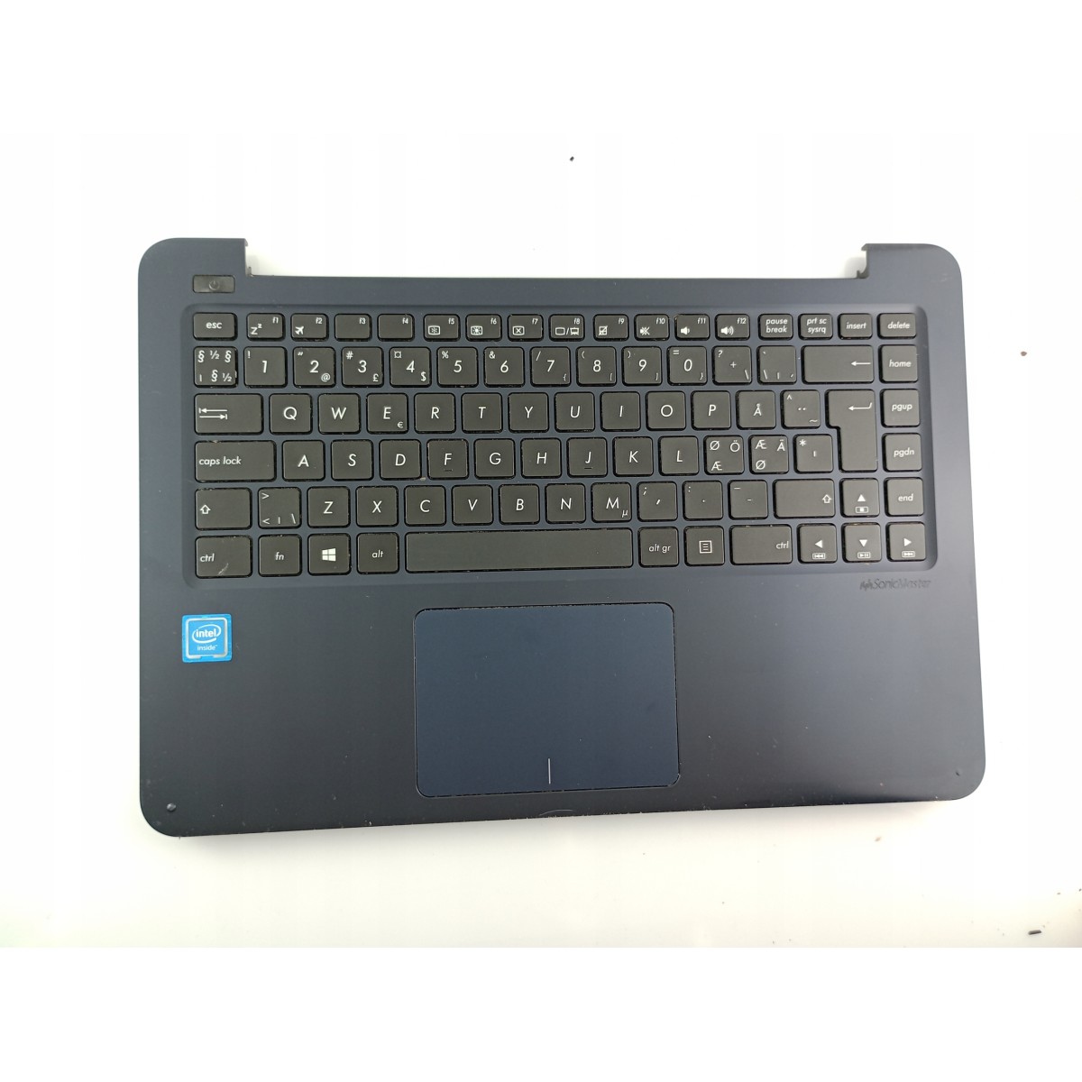 Palmrest keyboard touchpad for Asus R417