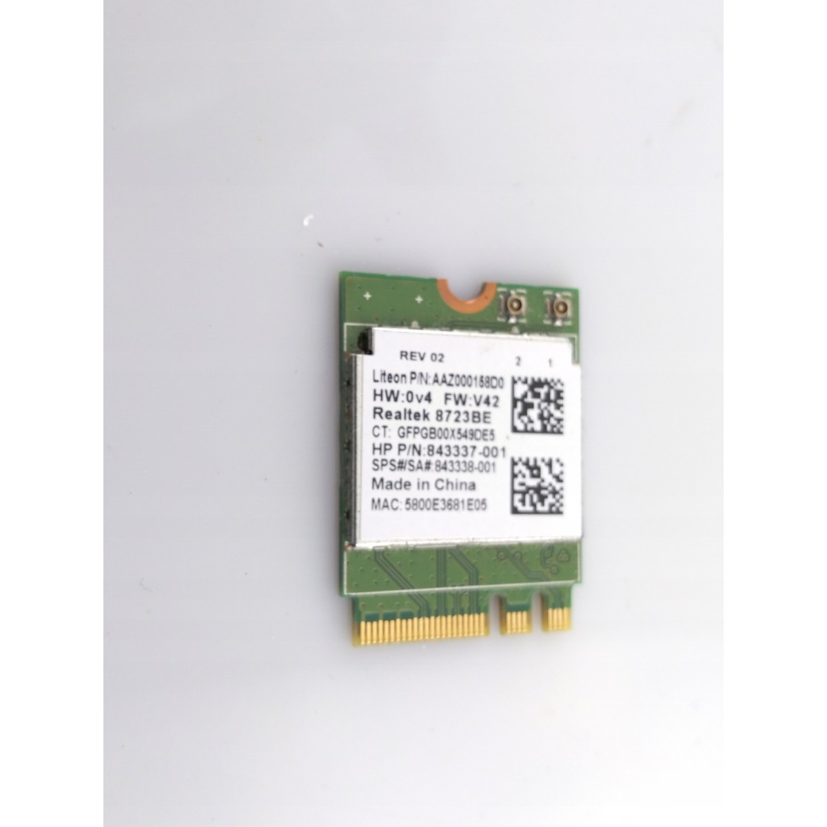 Realtek RTL8723BE HP Mini WLAN WiFi Card