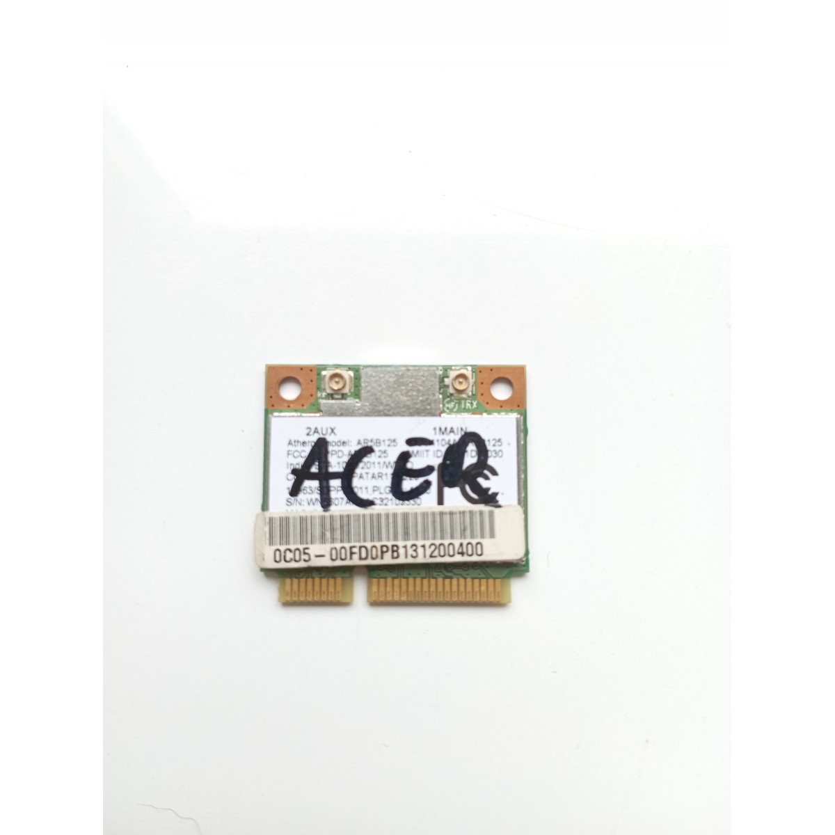 Mini PCI-E WLAN WiFi card Atheros AR5B125 Acer