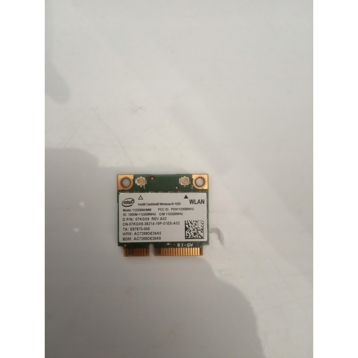 Intel 11230BNHMW Dell Mini PCI-E WLAN WiFi Card