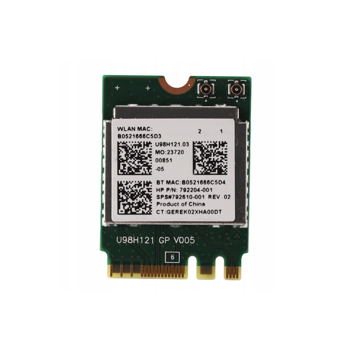Lenovo Realtek RTL8723BE Mini WLAN WiFi Card