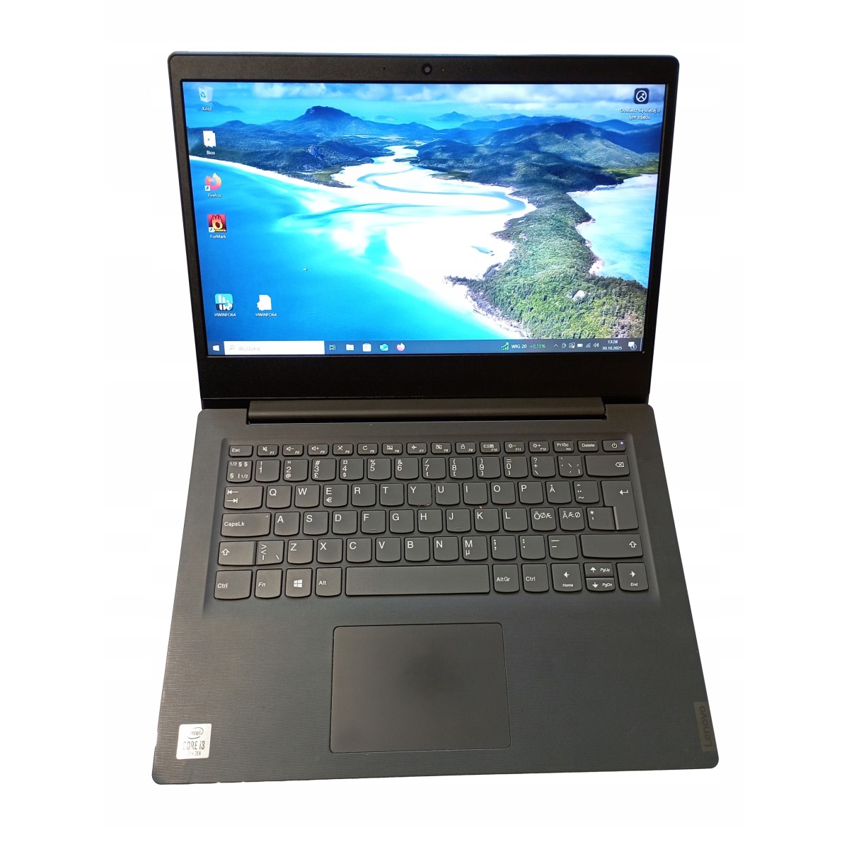 Lenovo V14-IIL 14.0" i3-1005G1 12GB 500GB SSD bateria zasilacz
