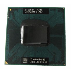 Intel Core 2 Duo T7700 2.40 GHz 800 MHz FSB 4 MB