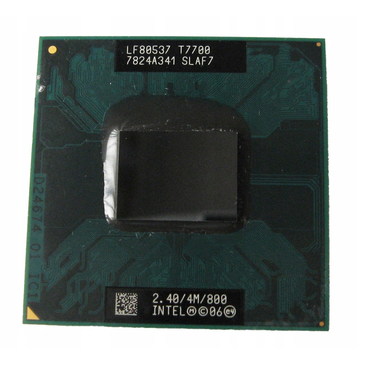 Intel Core 2 Duo T7700 2.40 GHz 800 MHz FSB 4 MB