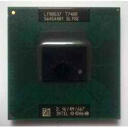 Intel Core 2 duo T7400 2.16GHz 667Mhz FSB 4MB