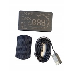 A8 OBD2 HUD Samochodowy Wyświetlacz Head-Up – Projekcja na szybę