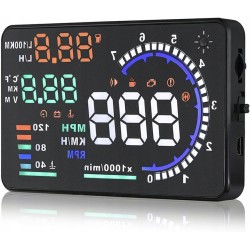 A8 OBD2 Car Head-Up Display – Projected onto the windscreen