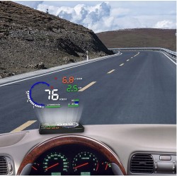 A8 OBD2 Car Head-Up Display – Projected onto the windscreen