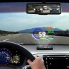A8 OBD2 Car Head-Up Display – Projected onto the windscreen