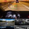 A8 OBD2 Car Head-Up Display – Projected onto the windscreen