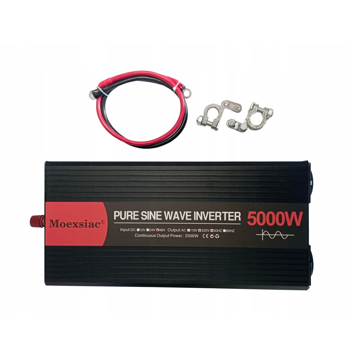 Inverter, 48V/220V/230V voltage converter, 2500W/5000W, off-grid