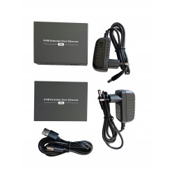 Przedłużacz EXTENDER KVM HDMI RJ45 150m 1080p@60Hz CAT6 klawiatura + mysz