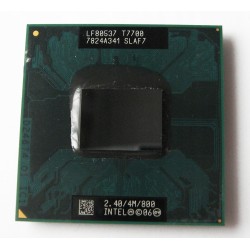 Intel Core 2 Duo T7700 2.40 GHz, 800 MHz FSB, 4 MB
