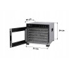 Zyle Professional Medium 700 W Food Dehydrator