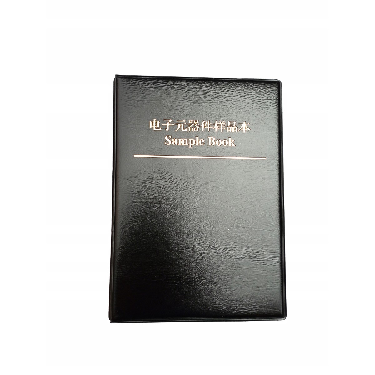 Book of 0201 SMD capacitors, 50V, 2,550 pieces, 51 values ranging from 0.5 pF to 220 nF