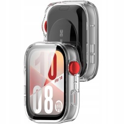 Erbord case with built-in protective glass for the Huawei Watch Fit 4 – clear