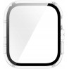 Erbord case with built-in protective glass for the Huawei Watch Fit 4 – clear