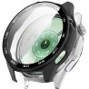 Protective Case + Built-in Screen Protector 2-in-1 for Huawei Watch GT 6 46mm in Matt Black