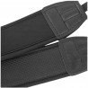 Flexible neoprene strap for a camera or binoculars – black