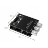 2 x 50W stereo amplifier with bass and treble controls and Bluetooth