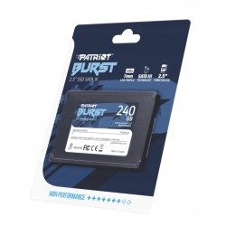 Patriot Burst 240GB 2.5" SATA III SSD (PBU240GS25SSDR) – in working order